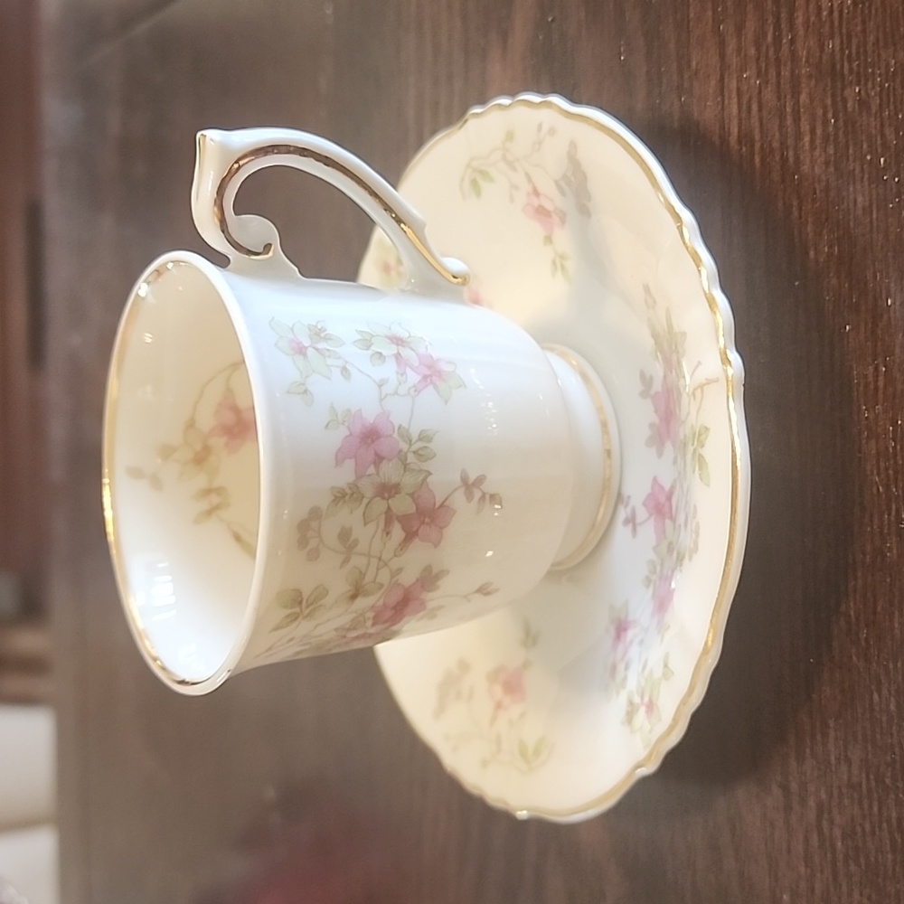 Federal Shape Demitasse Cup and Two Saucers